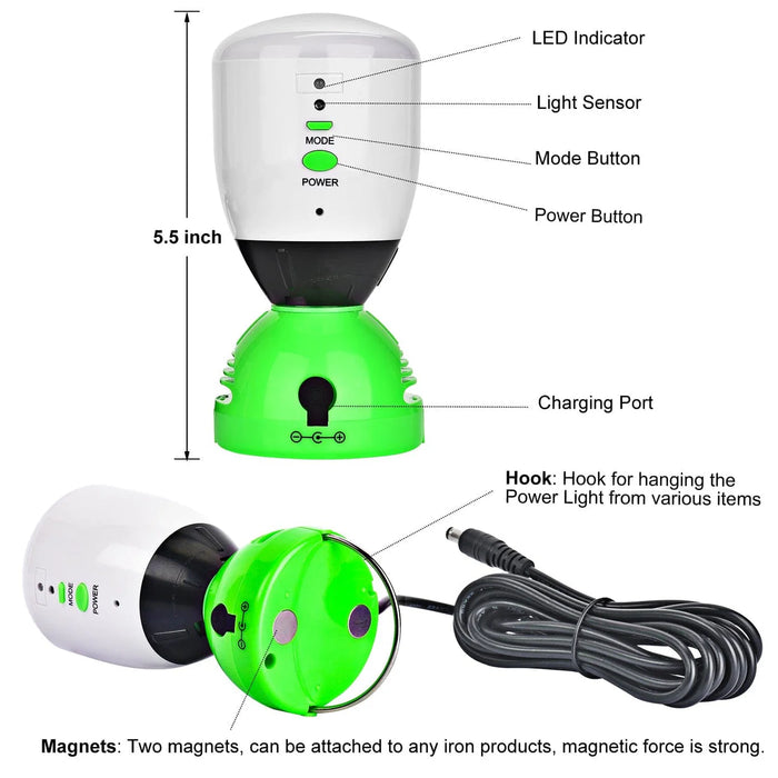 Nature's Generator Power Light - 4 Pack - King of Generators
