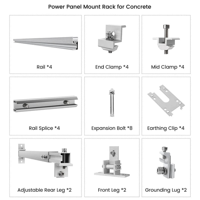 Nature's Generator Solar Panel Mount - King of Generators