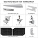 Nature's Generator - 410 Watt Monocrystalline Solar Panel (10 Pack) With Solar Panel Mount Rack - King of Generators