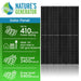 Nature's Generator - 410 Watt Monocrystalline Solar Panel (2 Pack) - King of Generators