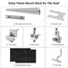 Nature's Generator - 410 Watt Monocrystalline Solar Panel (2 Pack) With Solar Panel Mount Rack Sale price - King of Generators
