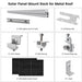 Nature's Generator - 410 Watt Monocrystalline Solar Panel (2 Pack) With Solar Panel Mount Rack Sale price - King of Generators