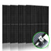 Nature's Generator - 410 Watt Monocrystalline Solar Panel (4 Pack) With Solar Panel Mount Rack - King of Generators