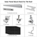 Nature's Generator - 410 Watt Monocrystalline Solar Panel (4 Pack) With Solar Panel Mount Rack - King of Generators