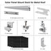 Nature's Generator - 410 Watt Monocrystalline Solar Panel (4 Pack) With Solar Panel Mount Rack - King of Generators