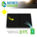 Nature's Generator - 410 Watt Monocrystalline Solar Panel (4 Pack) With Solar Panel Mount Rack - King of Generators