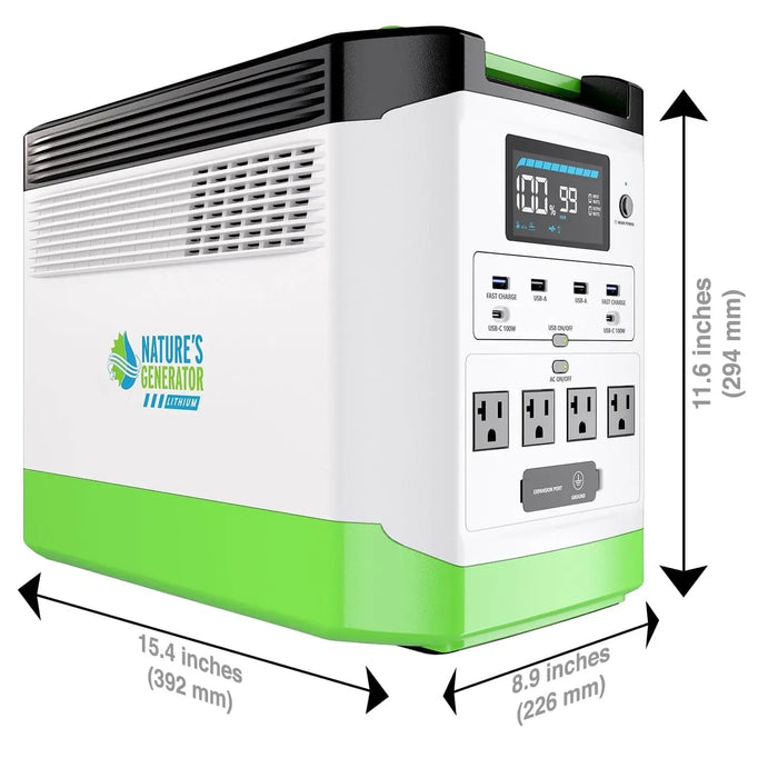 Nature's Generator Lithium 1800 Gold - King of Generators
