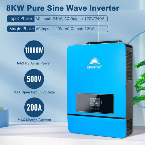 Sungold Power - 8KW 48V Split Phase Solar Inverter - King of Generators