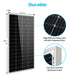Sungold Power- 100W / 200W Monocrystalline Solar Panels - King of Generators
