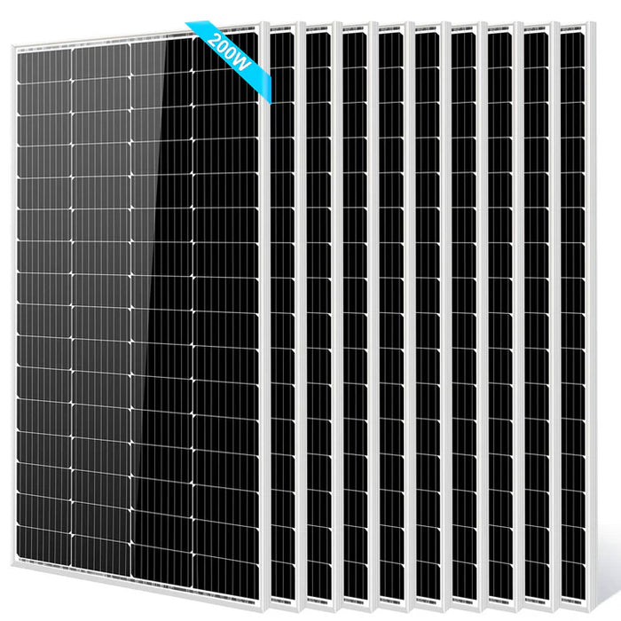 Sungold Power- 100W / 200W Monocrystalline Solar Panels - King of Generators