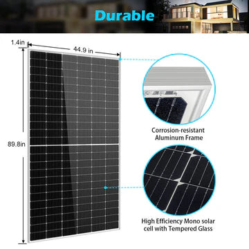 Sungold Power - 450W / 550W Solar Panels - King of Generators