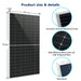 Sungold Power - 460W / 560W Bifacial PERC Solar Panel - King of Generators