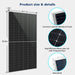 Sungold Power - 460W / 560W Bifacial PERC Solar Panel - King of Generators